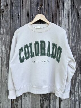 Altar'd State crewneck Colorado  sweater size small